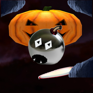 Pinball BOOM Halloween Logo