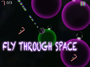 fly through space